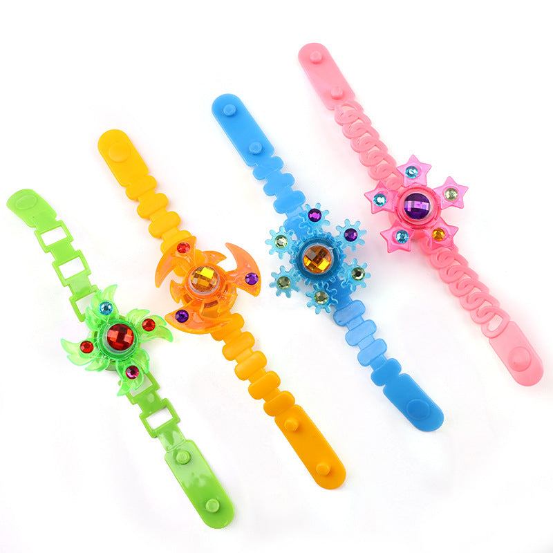 LED Light Fidget Spinner Bracelet