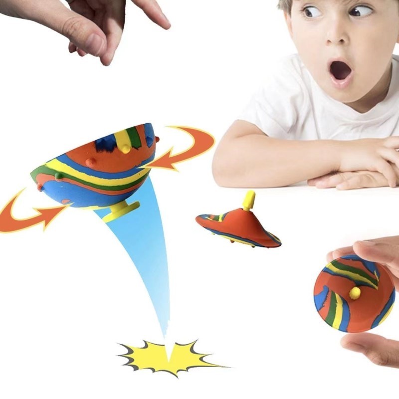 Bouncy & Spin Rubber Popping Bowls