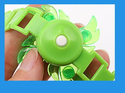 LED Light Fidget Spinner Bracelet