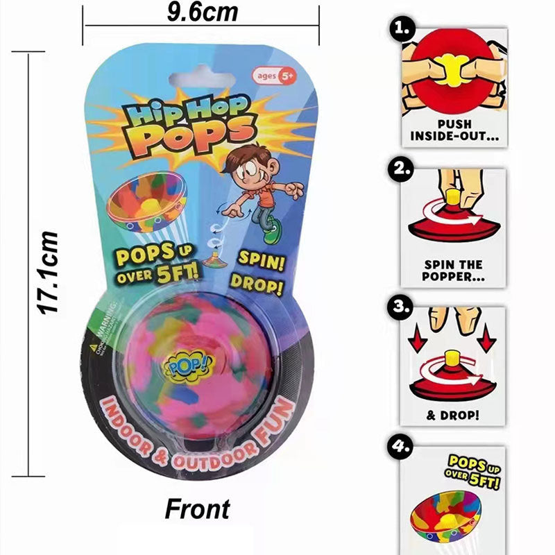 Bouncy & Spin Rubber Popping Bowls